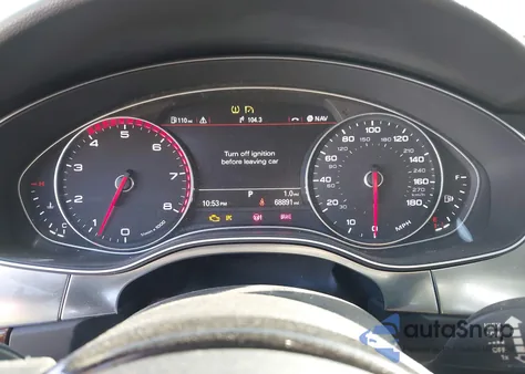 2013 Audi A6 3.0T Premium z USA, uszkodzony, nr VIN WAUHGAFC7DN119319